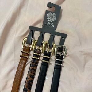 Vince Camuto Women's Belt Collection - Brown, Leopard, Black